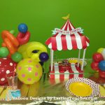 Birthday Ballon Designs on Table